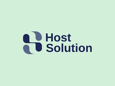 Host Solution brand brand identity branding concept creative design graphic design identity illustration logo logo design logo designer logos logotype mark minimal modern typography unique vector