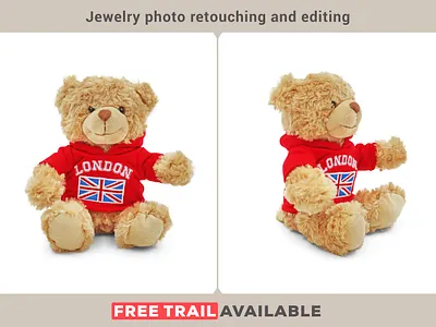 Soft toys Product photo editing services image editing