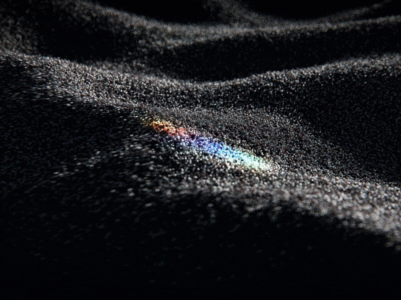 Sand 3d caustics dune houdini motion sand