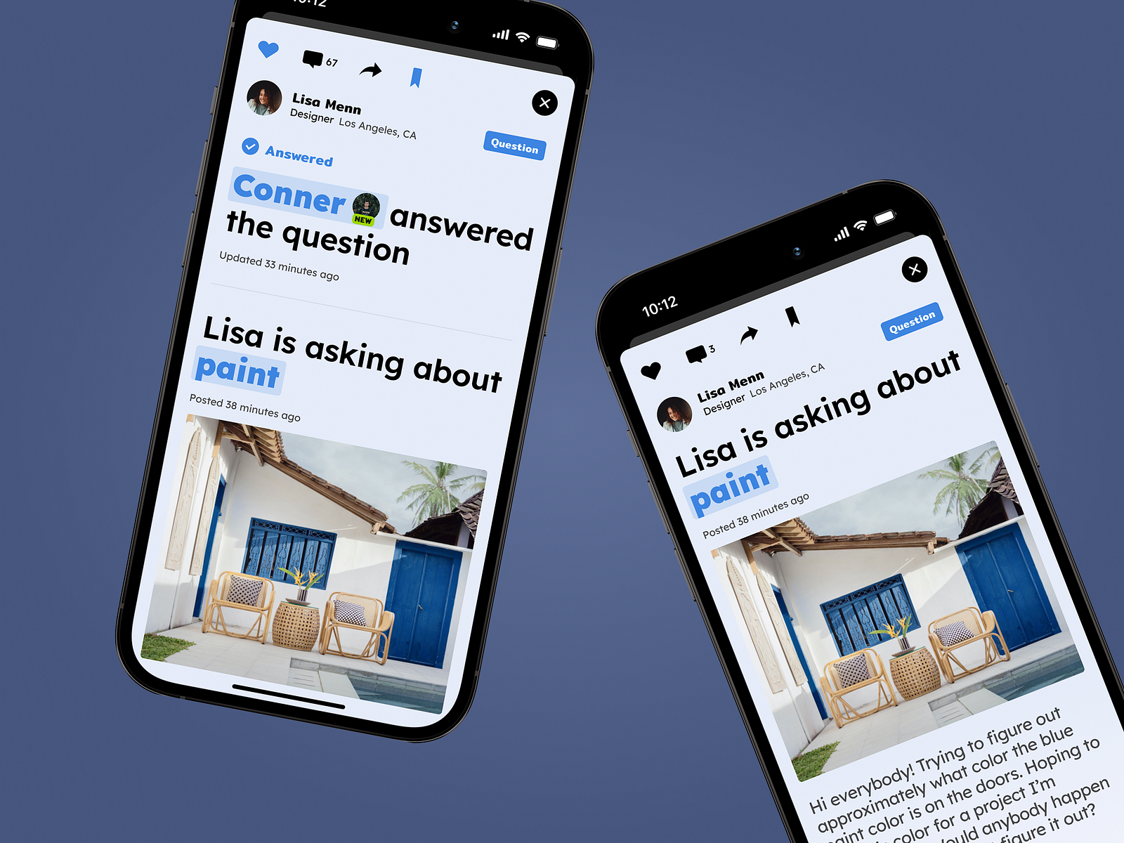 Ask Answer App By Vlad Radchenko On Dribbble solve-the-answer-for-android-download
