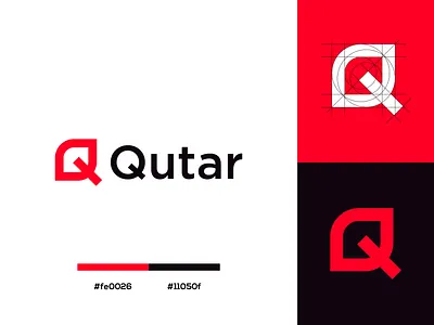 Qutar logo Branding abstract brand identity branding business customer design leaf lettermark logo logo designer minimal monogram protal q letter simple smart software symbol tech web