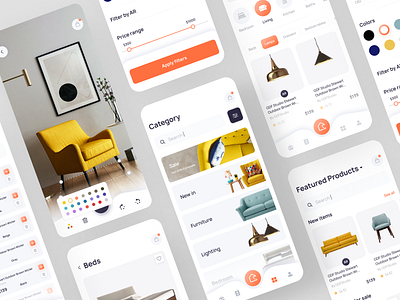 Cozo Market Place App by Paul Horbachev for Afterglow on Dribbble