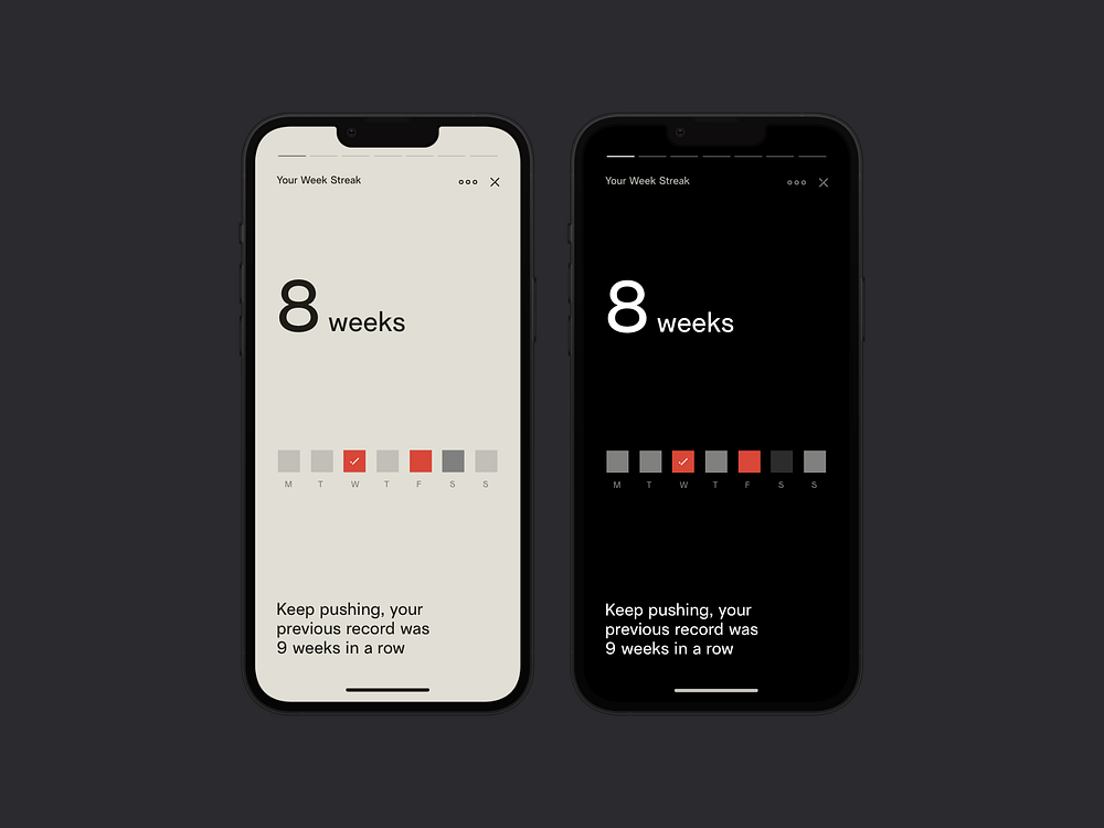 Browse thousands of Streak UI images for design inspiration | Dribbble