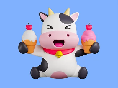 #CatalystProject Cute Animals 3D🐄🐕🐖 3d 3d design animals astronaut blender cartoon cat cow cute dog doughnut food ice cream icon illustration logo pet pig robot space