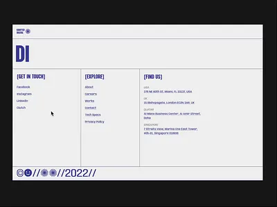 Footer UI Variations | Website Design digital ecommerce figma footer header home page landing landing page studio ui design web design web page website