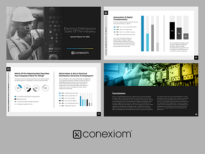 Special Report: Electrical Distribution State of the Industry branding design graphic design illustration info graphics special report survey report ui ux