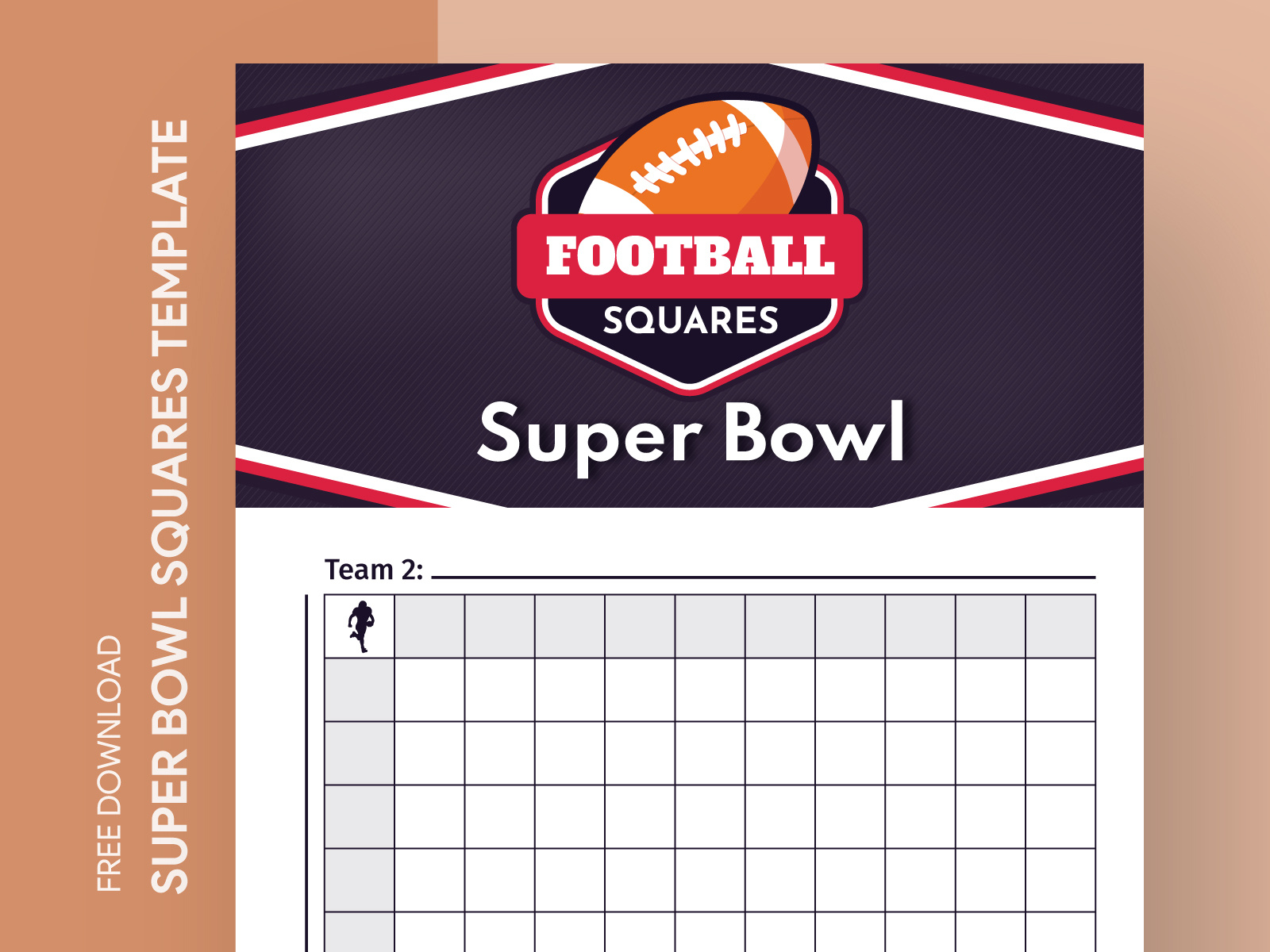 Super Bowl Pool Squares Free Google Docs Template by Free Google Docs ...