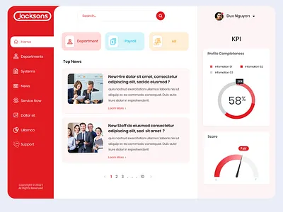 Dashboard dashboard ui