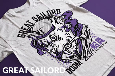 Great Sailord T-Shirt Design Template apparel clothing graphics for t shirt designs t shirt t shirt designs t shirts t shirts with designs tshirt tshirt with design tshirts
