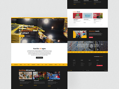 Funtopia design graphic design ui ux website