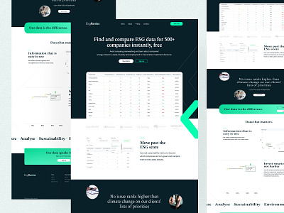 ESG Ranker branding design graphic design illustration logo ui ux website