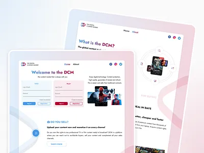 Digital content platform design buy buyer content copyright digital distribution films movies ownership payments platform sell seller series show streaming ui ux web wedsitedesign