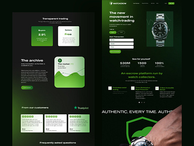 WatchCrow branding design graphic design illustration logo typography ui ux vector website