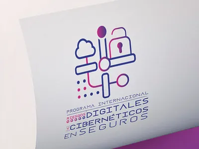 Riesgos Ciberneticos branding design graphicdesign graphicdesigner illustration