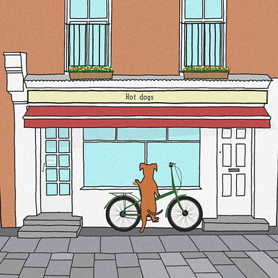 hot dogs adventures illustration pictures