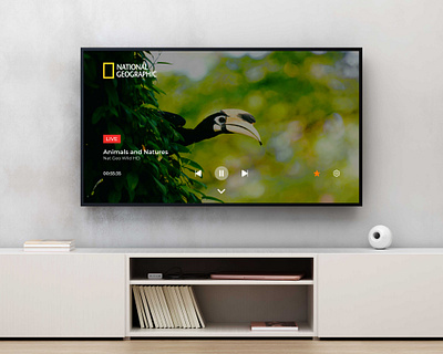 Live TV Playe app design livetv tv ui uidesign ux web webdesign website