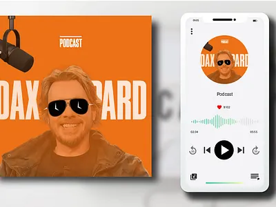 Dax Shepard Podcast adobe art artwork cover artwork design of podcast cover artwok graphic design graphics photographic podcast cover podcast cover artwork podcast design