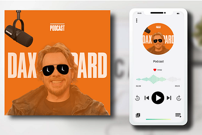 Dax Shepard Podcast adobe art artwork cover artwork design of podcast cover artwok graphic design graphics photographic podcast cover podcast cover artwork podcast design
