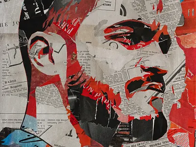 Self portrait details lettering photoshop procreate textures