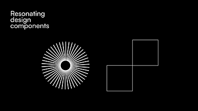 Radial Component Exploration black branding design illustration logo minimal ui