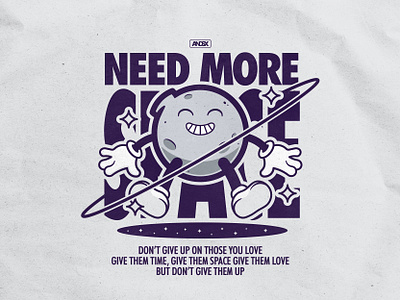 Need More Space adobeillustrator adobephotoshop art artwork clothing clothingbrand design digitalartwork digitaldrawing graphic design graphictees illustration mascot design retro character streetwear tees vector vectordesign