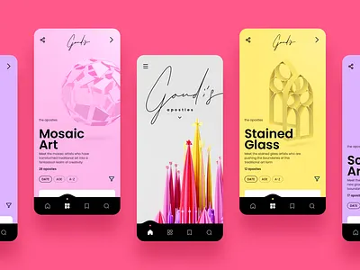 Gaudi's Apostles 3d app branding design graphic design logo ui ux vector