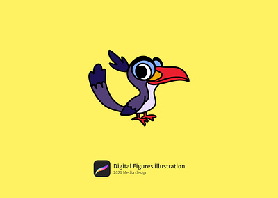 Zazu - Tokus Red Source graphic design illustration vector