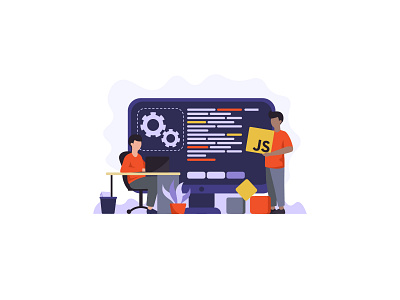 Web development illustration illustration illustrator javascript js ui vector web web development