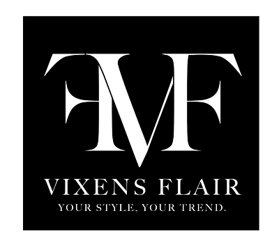 Logo Design: Vixen's Flair branding design graphic design illustration logo photoshop typography