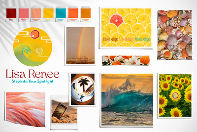 Mood Vision Board Artistic Logo Design artistic logo branding illustration logo vector