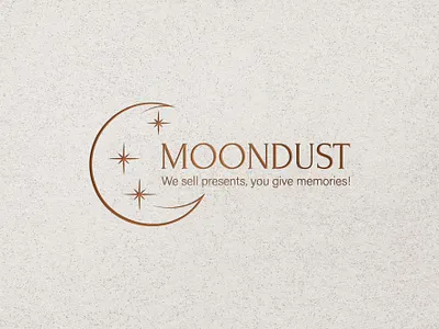 MOONDUST logo design branding design graphic design graphicdesign illustration logo logodesign moondust vector