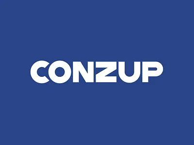 Conzup branding illustration logo typography