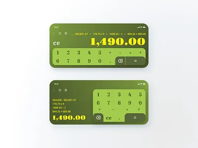 Daily UI - 004 - Calculator calculator dailyui numpad