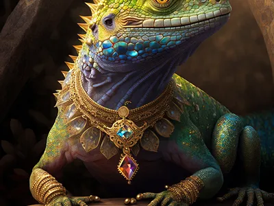 KingLizzard art design graphic design illustration king kinglizzard lizzard motion graphics vector