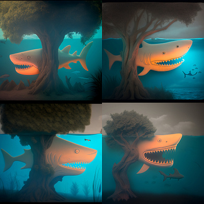 SharksBothSides design graphic design illustration motion graphics shark vector