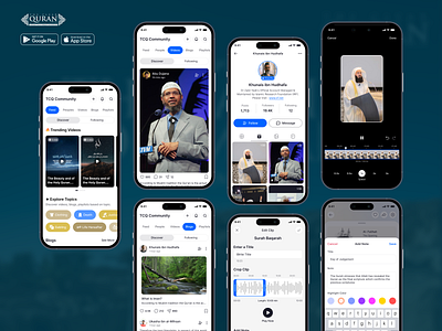The Clear Quran Audiobook App al quran audiobook mobile app islam islamic mobile app islamic mobile app design islamic platform islamic website mosque muslim app muslim dashboard prayer app quran app quran application quran hadith app quran learning platform quran mazid app quran mobile app quran web app the clear quran app uiux design