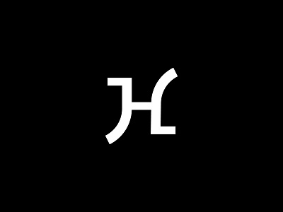 HJ or JH logo branding design h hj icon j jh logo logodesign logotype minimal vector