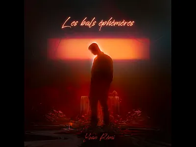 Les bals éphémères album cover branding cd cover design digital drawing graphic design illustration music scenery