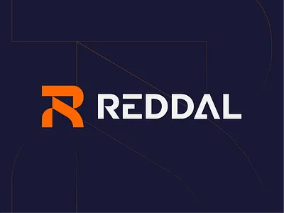 Reddal Full Logo 3d abdullah designs branding contemporary design gamer gaming graphic design illustration instagram logo logo design logo icon logo mark logodesign logotype online gaming pc gaming r letter ui