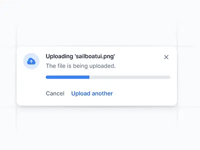 Tailwind CSS Notification - Sailboat UI component design loading page notification ui website