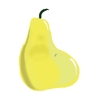 Drawing pear in photoshop design digitaldrawing painting peardrawing photoshopdrawing