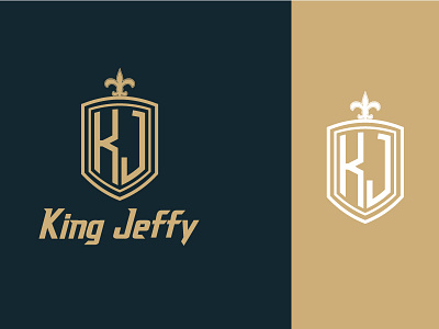 King Jeffy business logo company logo design flat logo freelance graphic design illustration j logo k logo king jeffy king logo letter logo logo logo branding logo design logo design illustrator luxurious logo minimal logo premium logo typhography