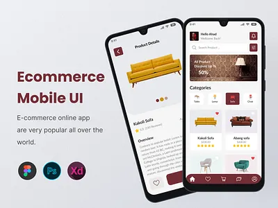 Furniture Mobile App app ecommerce fashion mobile ui ux