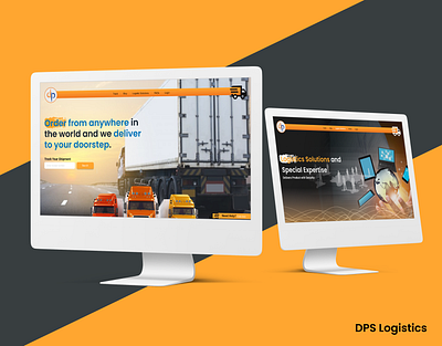 Daily UI Challenge Day 3 creative landing page creative ui daily ui daily ui challenge day 3 daily ui landing page logistic logistics ui website