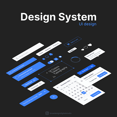 UI Design System design design system graphic design typography ui ux