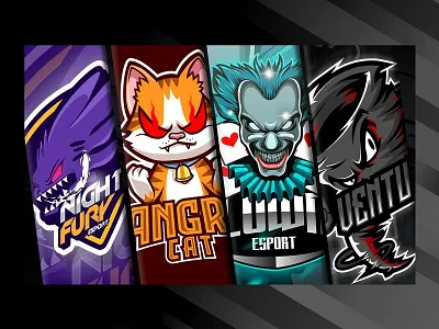 THUMBNAIL ESPORT/SPORT TEAM 3d animation app art branding design esport graphic design illustration logo logo 3d logo business motion graphics nft photoshop png sport team ui vector