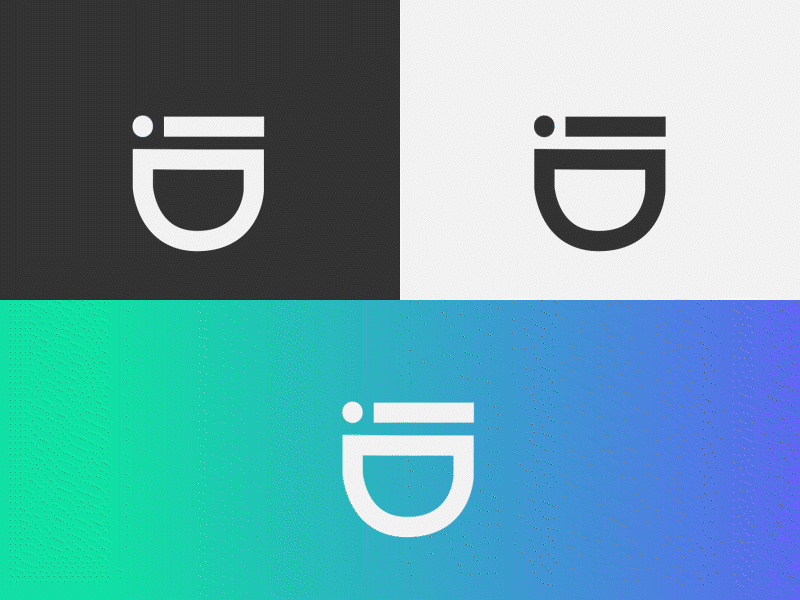 Gradient Logo Animation animation branding design graphic design illustration logo logo animation logo design motion graphics typography vector