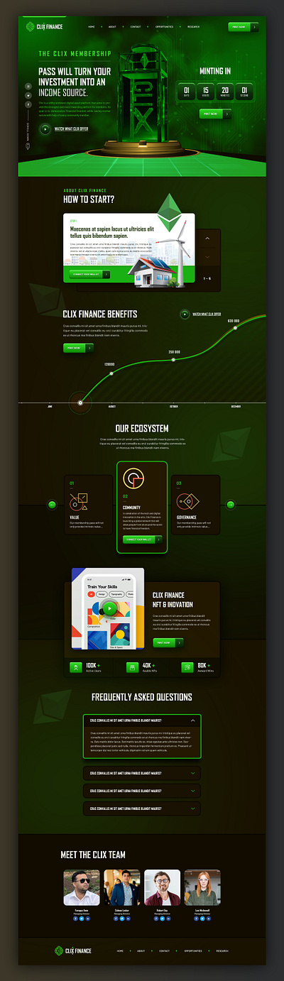 NFT 3d animation branding graphic design logo motion graphics ui