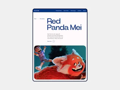 Pixar concept desktop grid figma grid interface ui ux