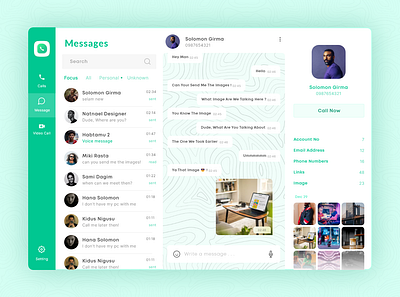 Desktop app concept for EPhone app concept design ui ux website